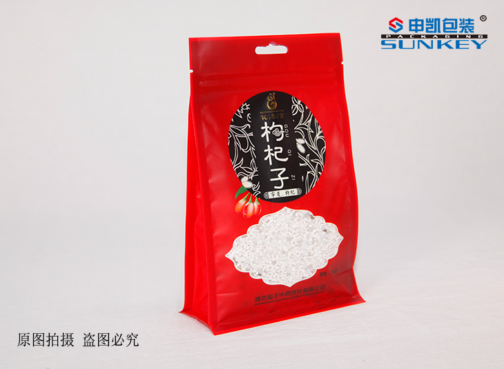八边封安博(中国)袋 自立拉链袋